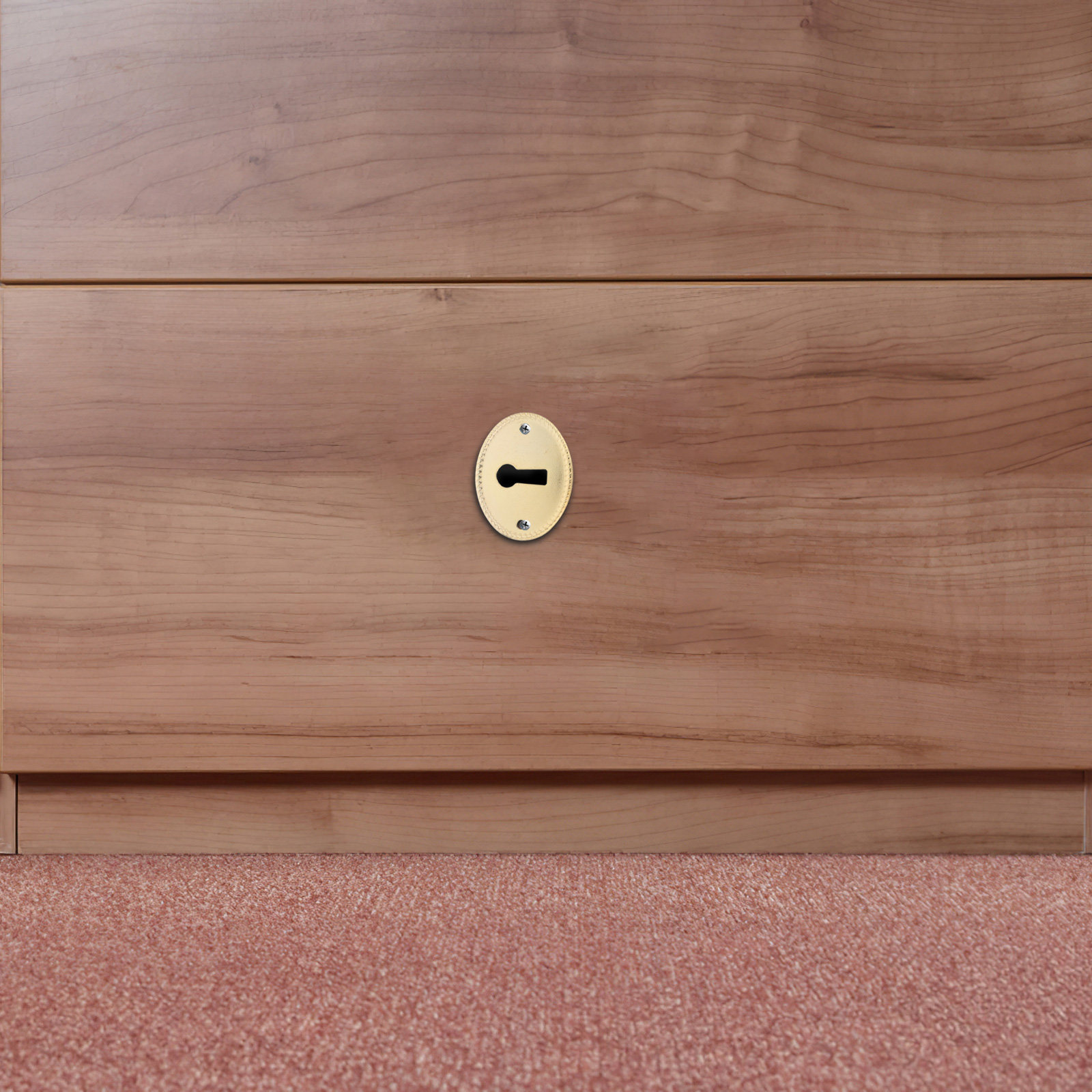 Furniture Hardware Decorative - 20 szt. Owalne osłonki na dziurki