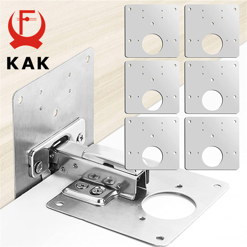 Furniture Hardware Fixing Screws - KAK 8 szt. Płyta naprawcza zawiasów