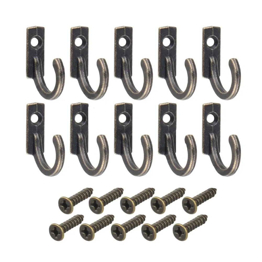 Furniture Hardware Manufacturers - 10 szt./zestaw Vintage Haczyki Wieszak Ścienny