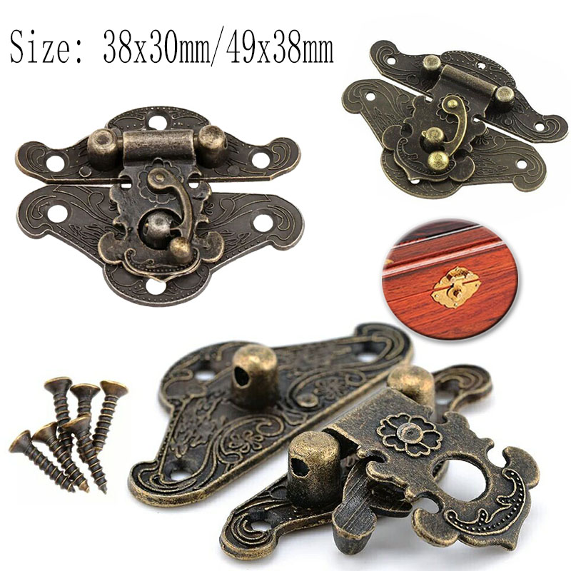 Furniture Hardware Decorative - 5/10 szt. Vintage Metalowe Okucia Meblowe