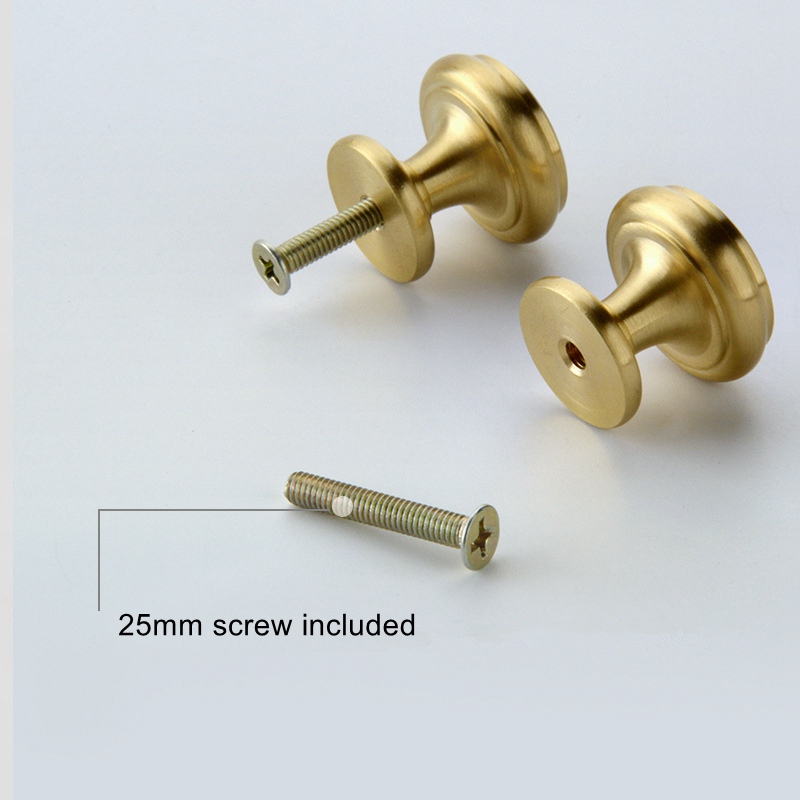 Mosiężne gałki uchwyty do szaf – Furniture Hardware Handles recenzja i cena