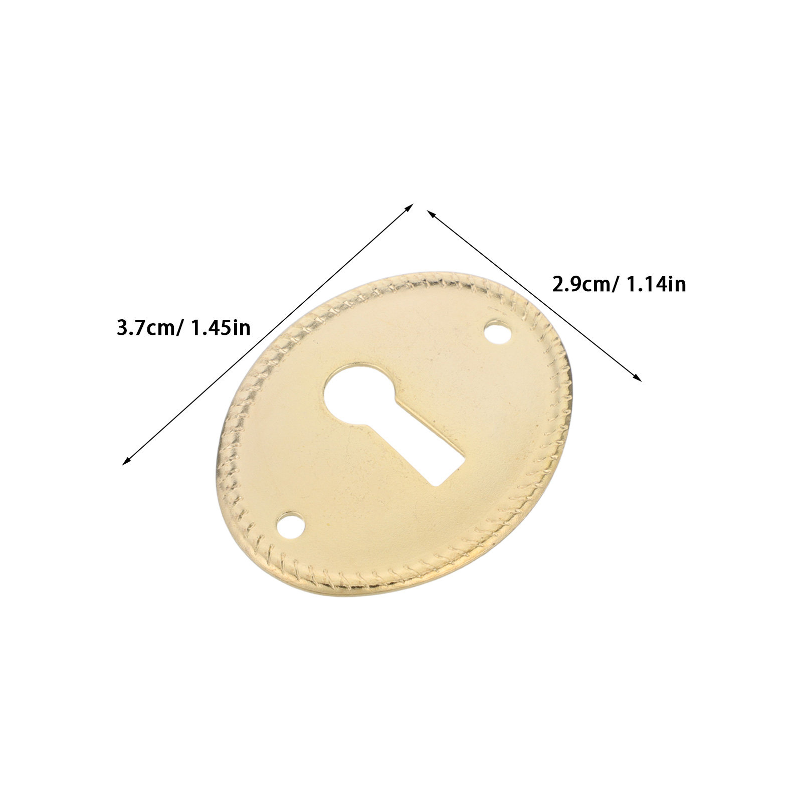 20 szt. Owalne osłonki na dziu – Furniture Hardware Decorative recenzja i cena