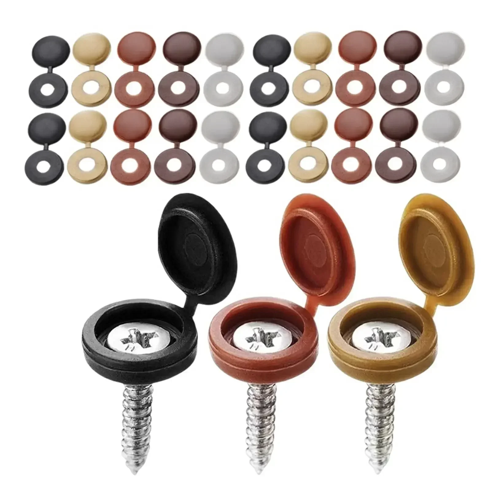 Zawiasowa plastikowa zakrętka  – Furniture Hardware Fixing Screws recenzja i cena