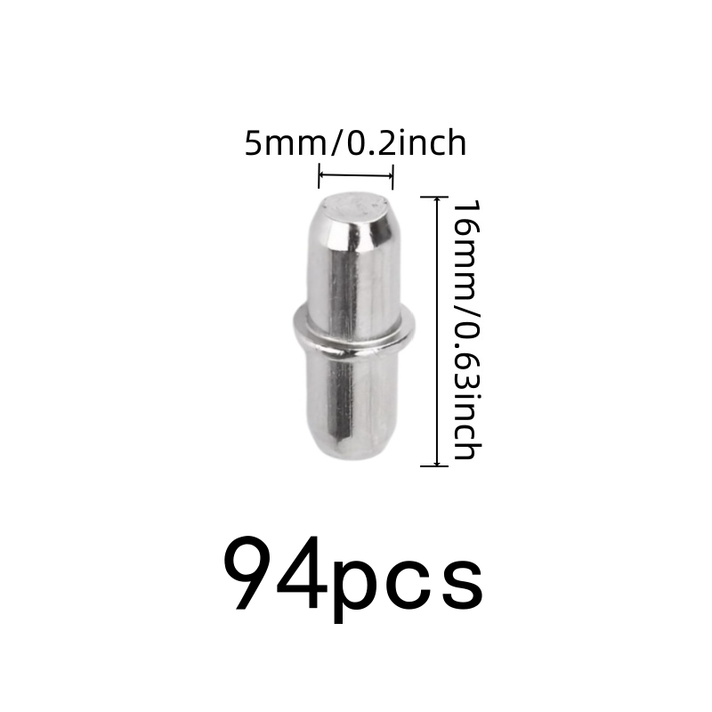 94 szt. Kołków do półek regało – Furniture Hardware Material recenzja i cena