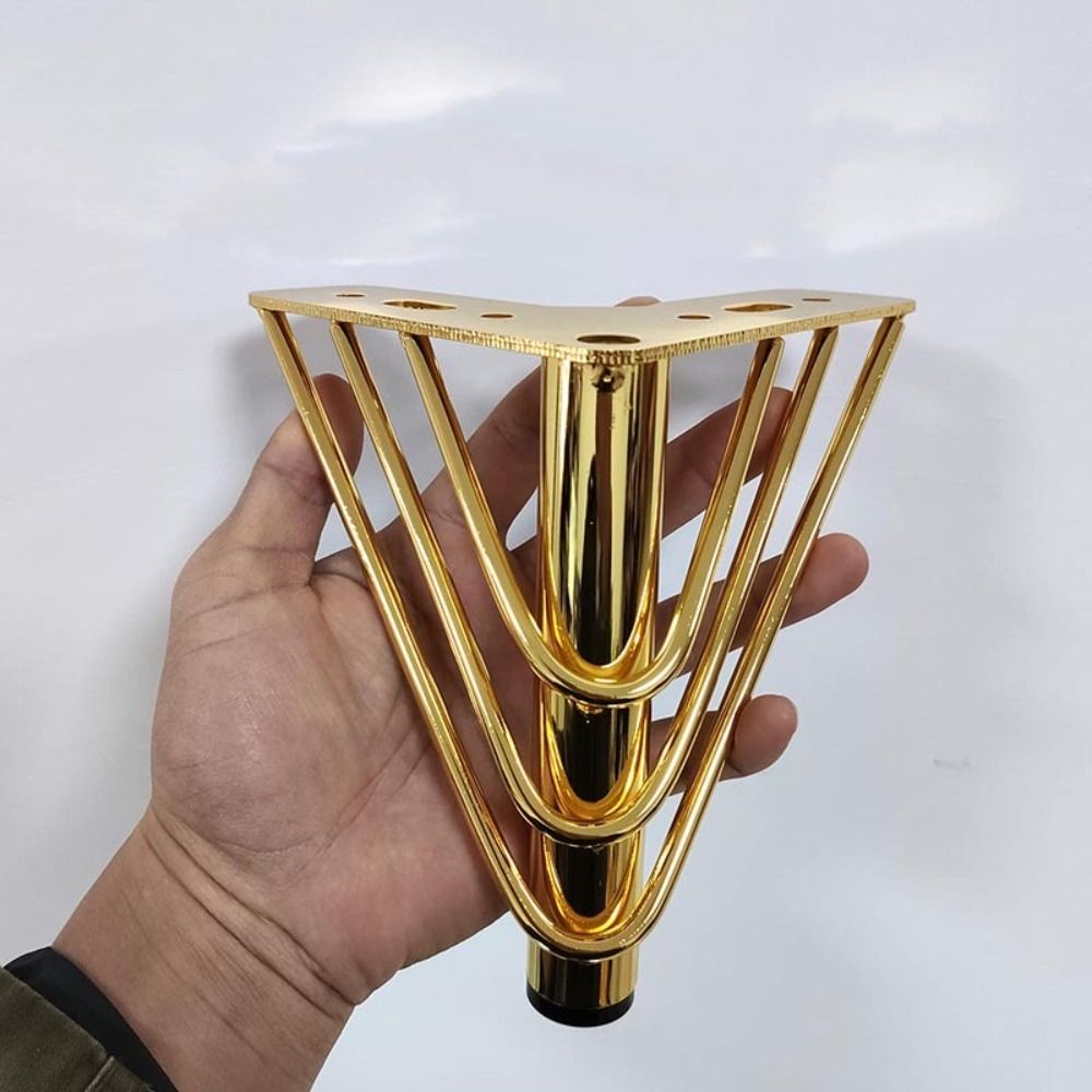 Nóżki do mebli w złotym kolorz – Furniture Hardware Material recenzja i cena