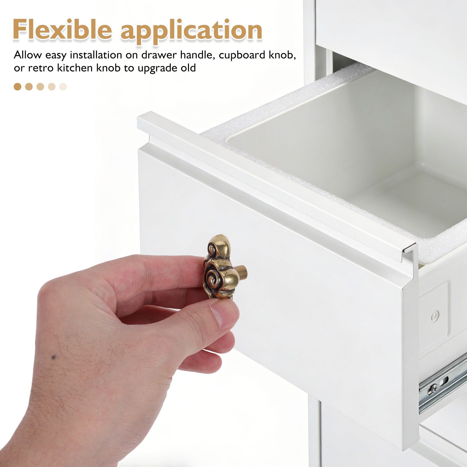 Dekoracyjna, w kształcie chmur – Furniture Hardware Handles recenzja i cena