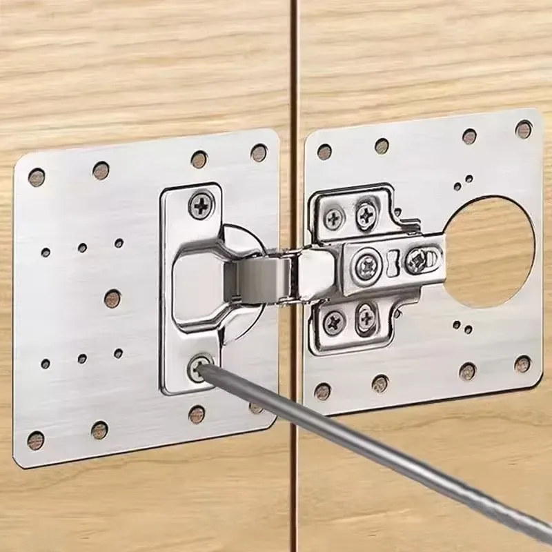 Płytka naprawcza do zawiasów,  – Furniture Hardware Fixing Screws recenzja i cena