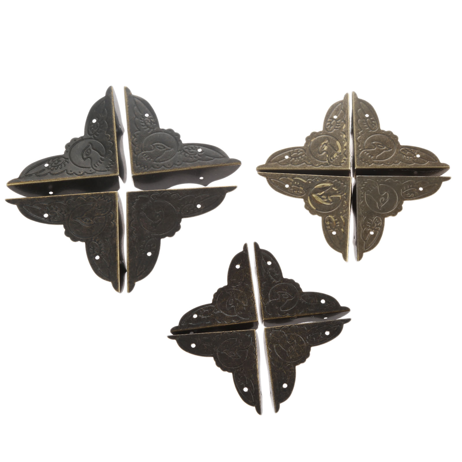 4 szt. Antyczny mosiężny wspor – Furniture Hardware Decorative recenzja i cena