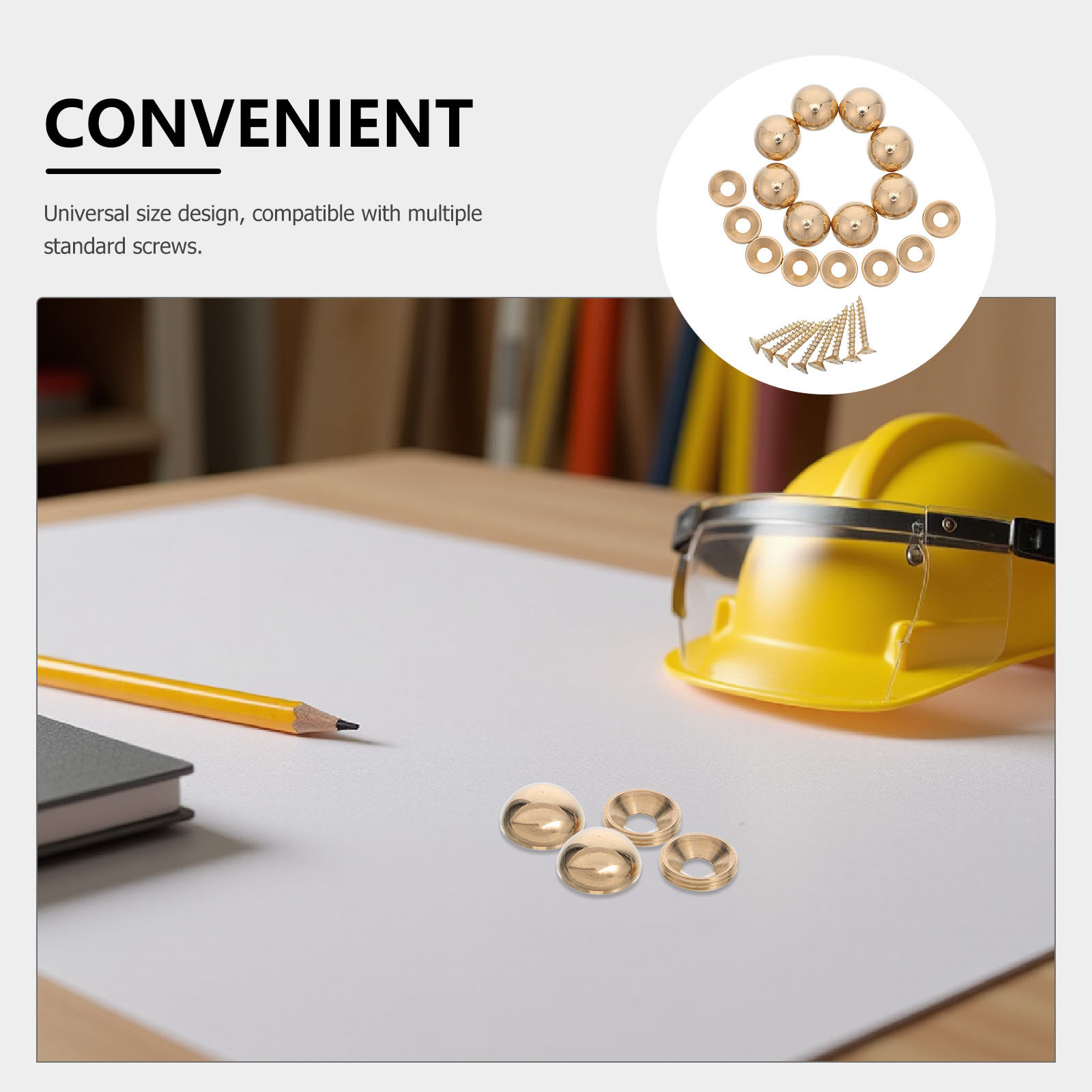 8 zestawów: retro mosiężne ozd – Furniture Hardware Fixing Screws recenzja i cena